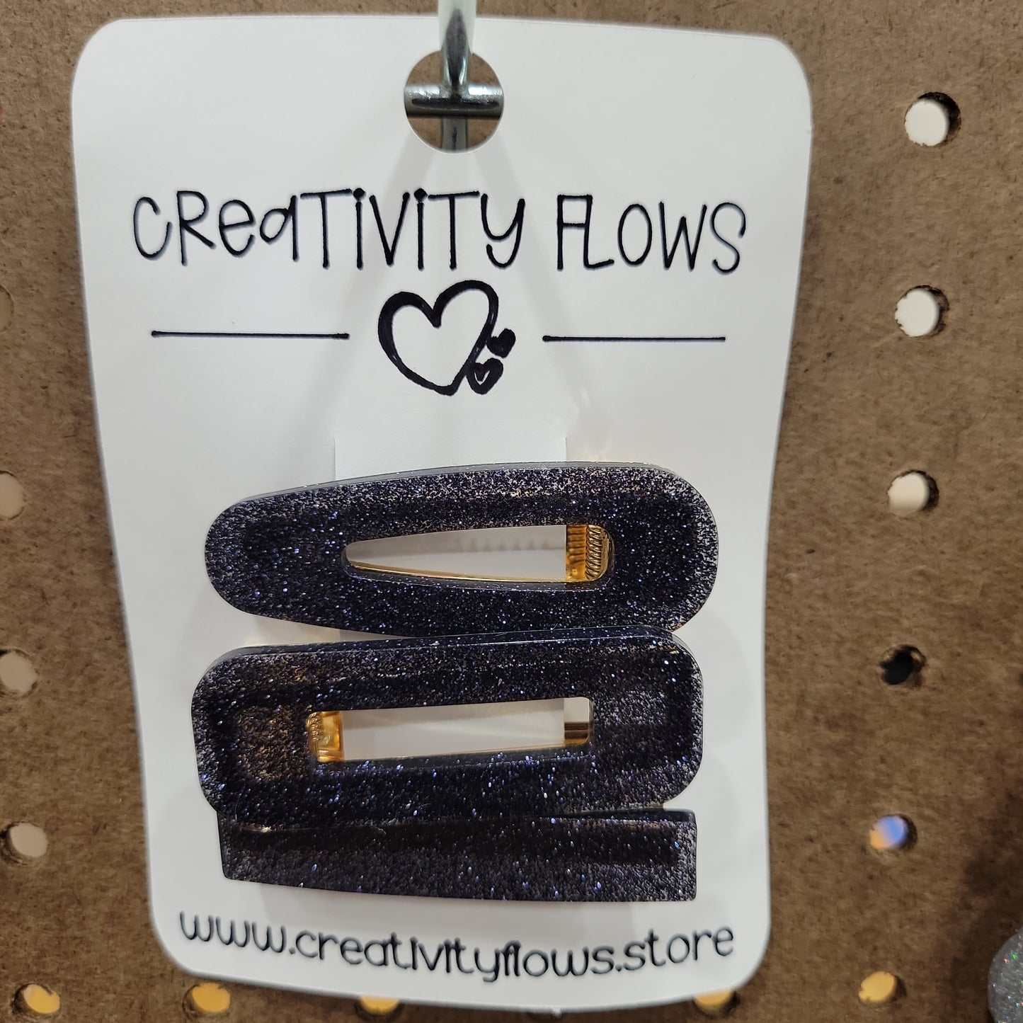 Glitter Bomb Hair Clip - Set of 3