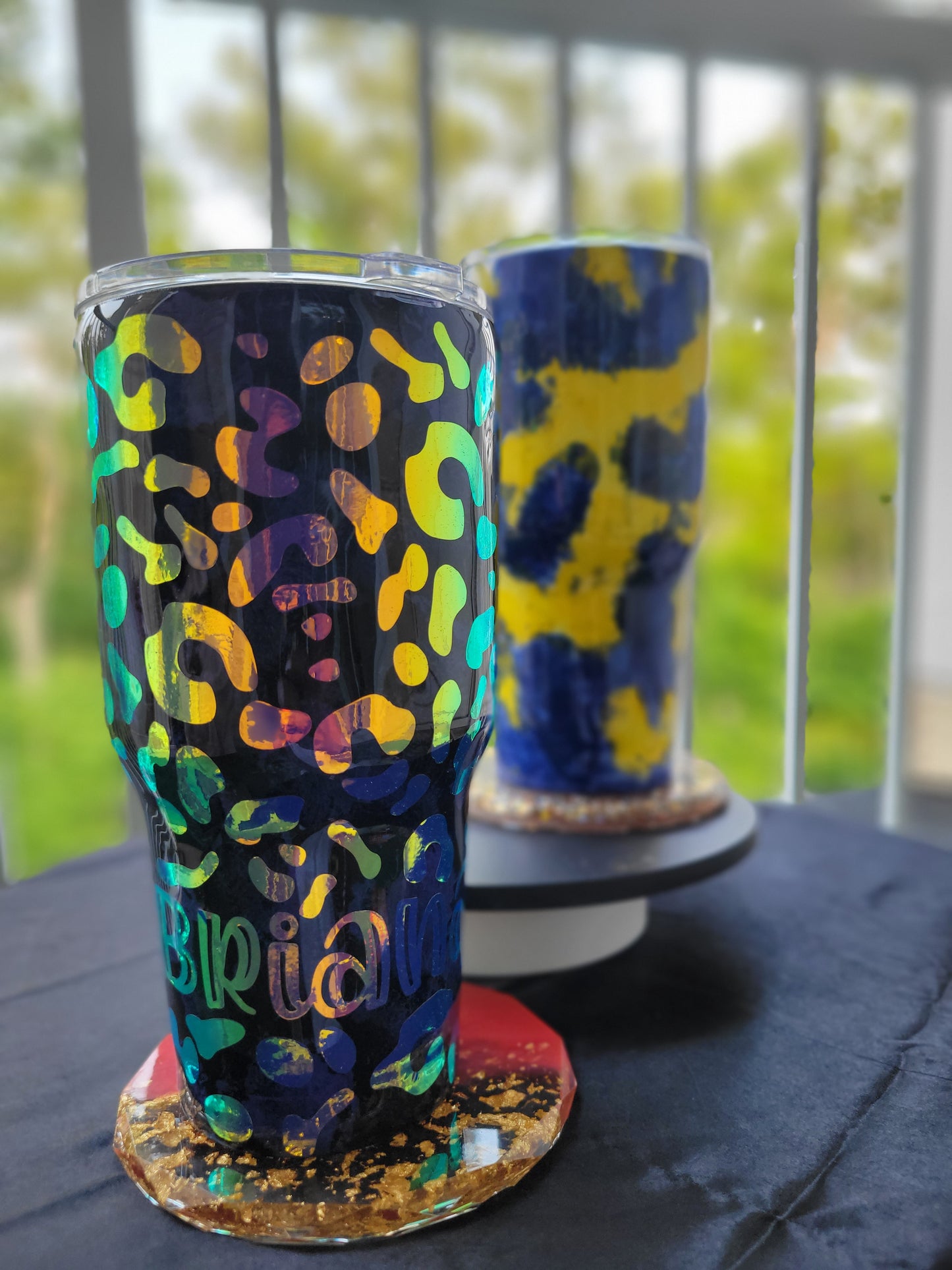 Personalized Cheetah 30oz Tumbler