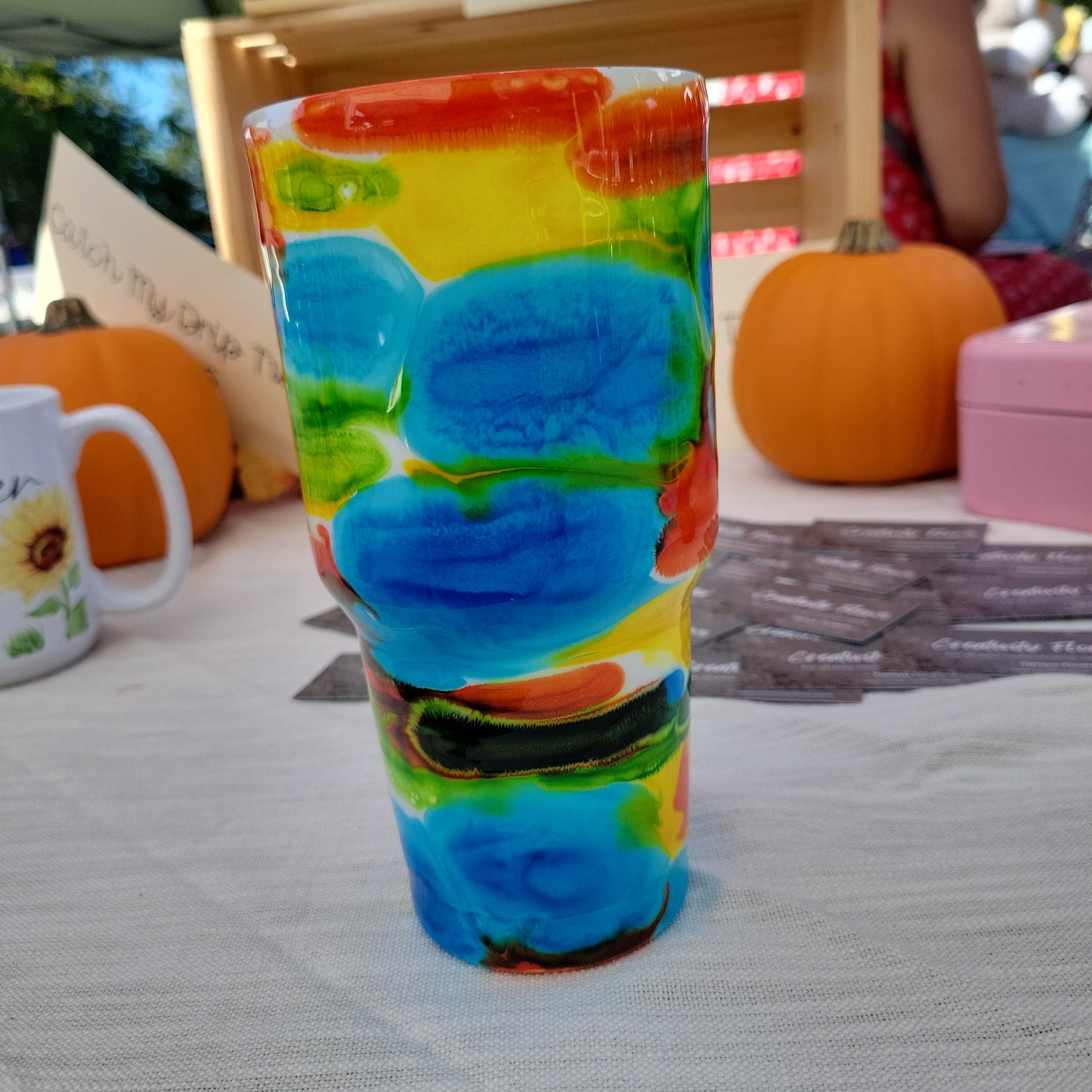 Alcohol Ink Tumbler