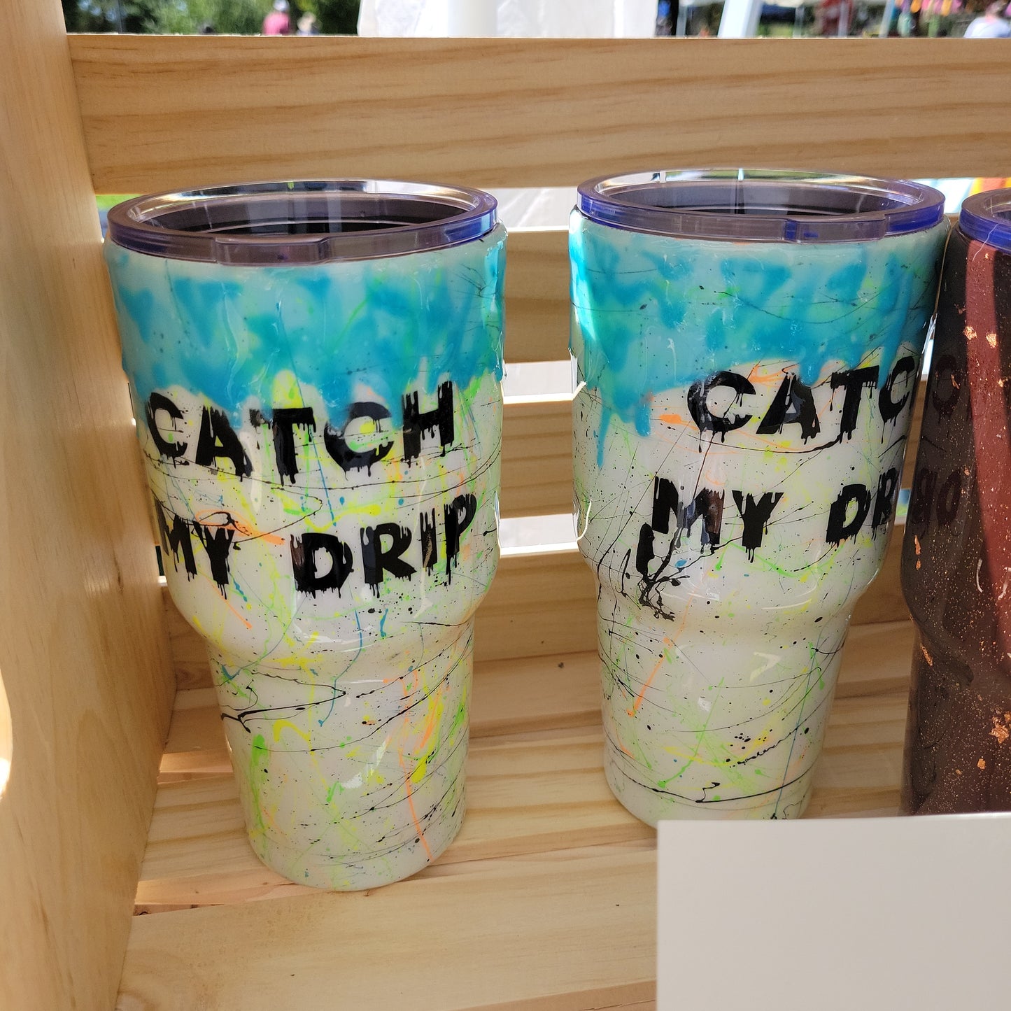 Catch My Drip (Glow in the Dark) Tumbler