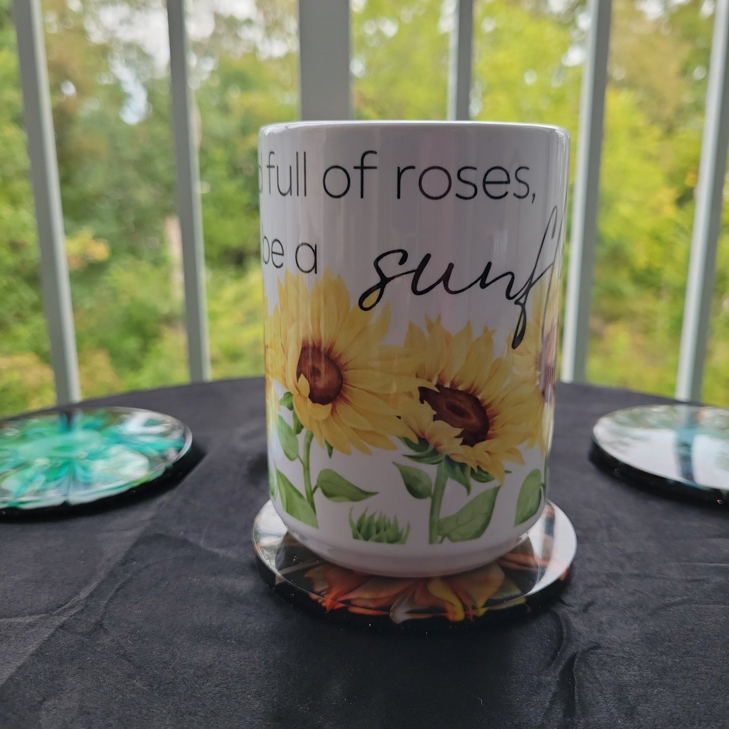 Be a Sunflower Ceramic Mug