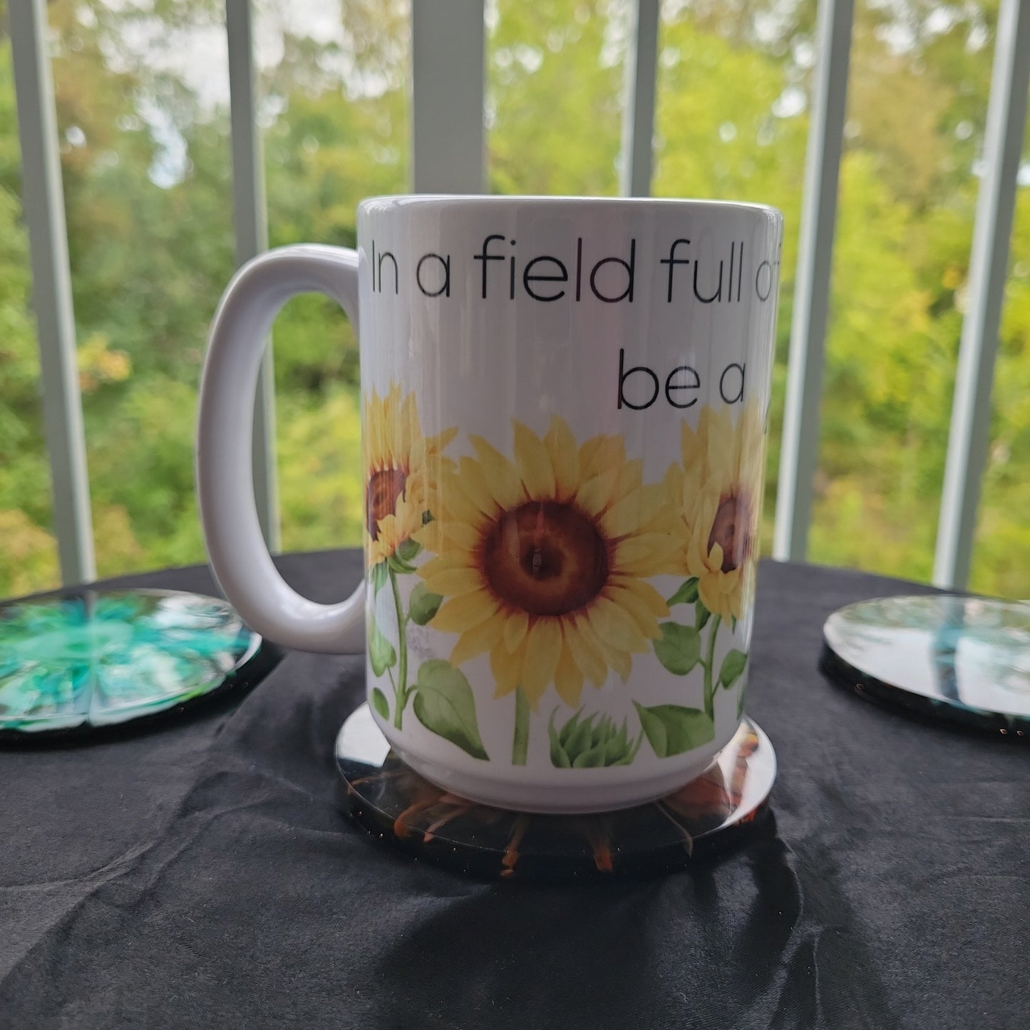 Be a Sunflower Ceramic Mug