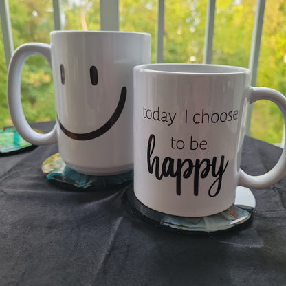 Choose Happy Ceramic Mug