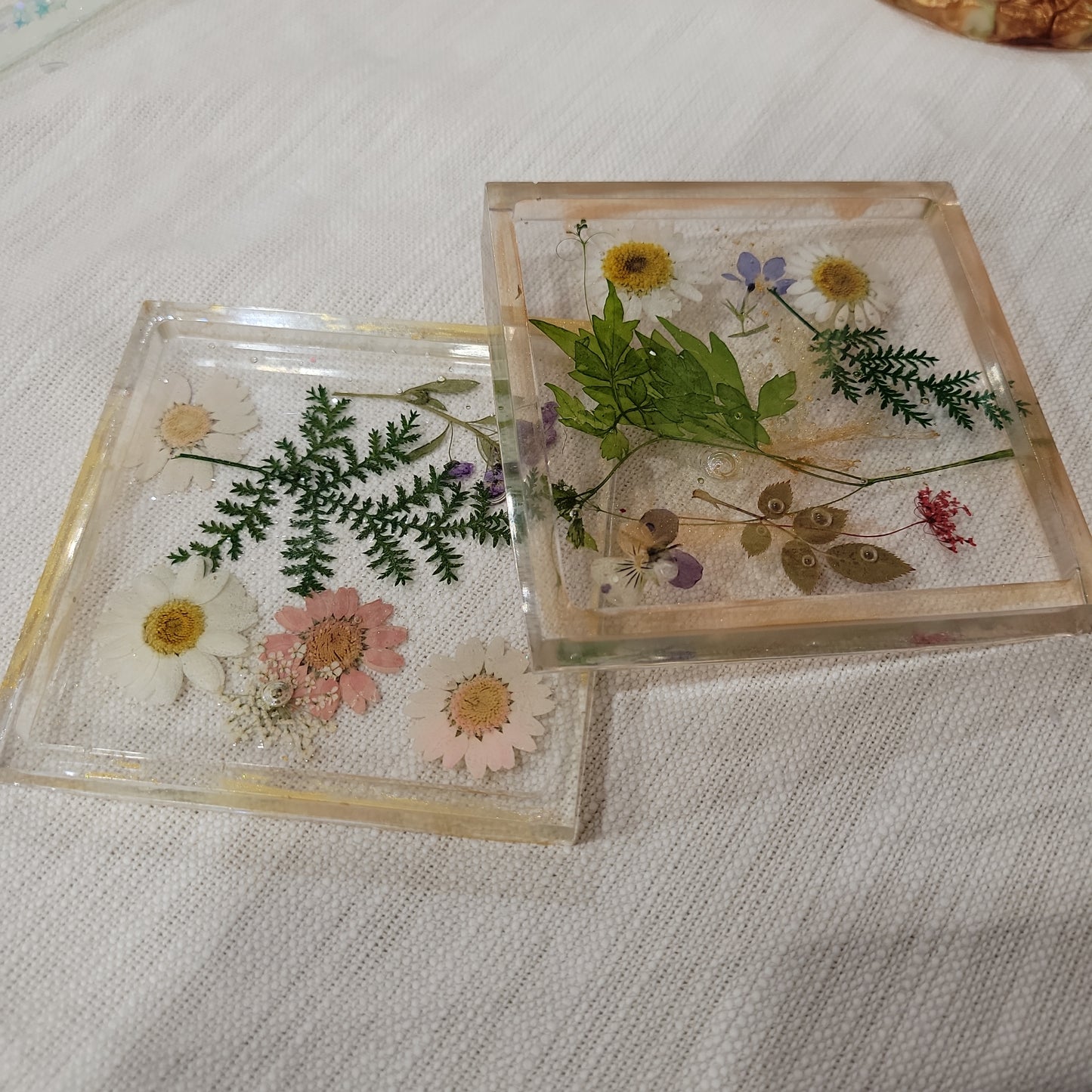 Floral Coasters