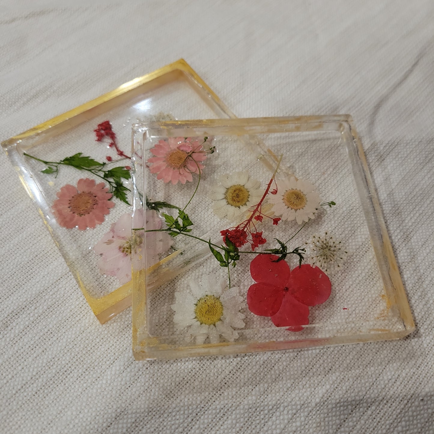 Floral Coasters