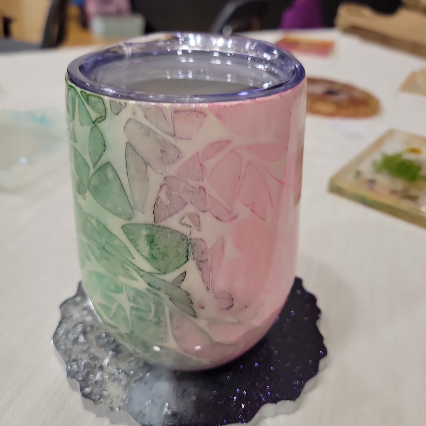 Crackle Wine Tumbler