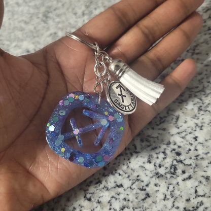 Zodiac Sign Keychains