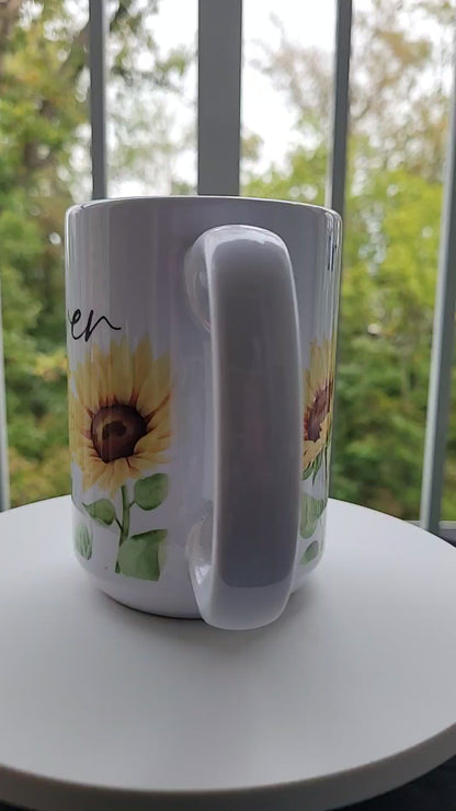 Be a Sunflower Ceramic Mug