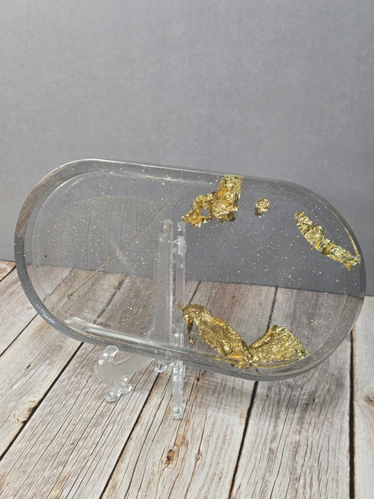 Midnight Bloom Trinket Tray