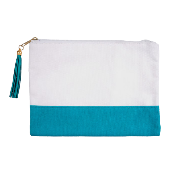 Pencil Monogramed Zippered Pouch