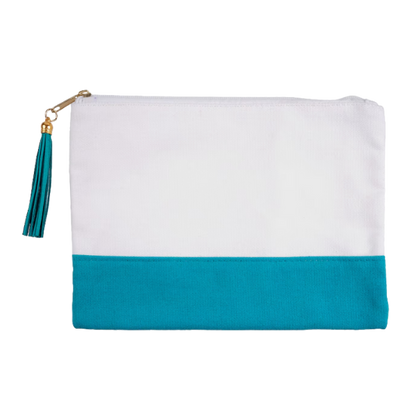 Pencil Monogramed Zippered Pouch