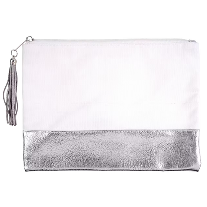 Pencil Monogramed Zippered Pouch