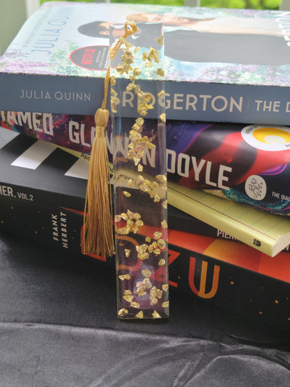 Gold Accent Bookmark