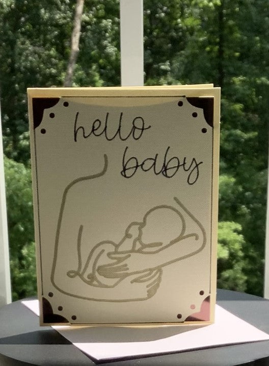 Hello Baby Greeting Card