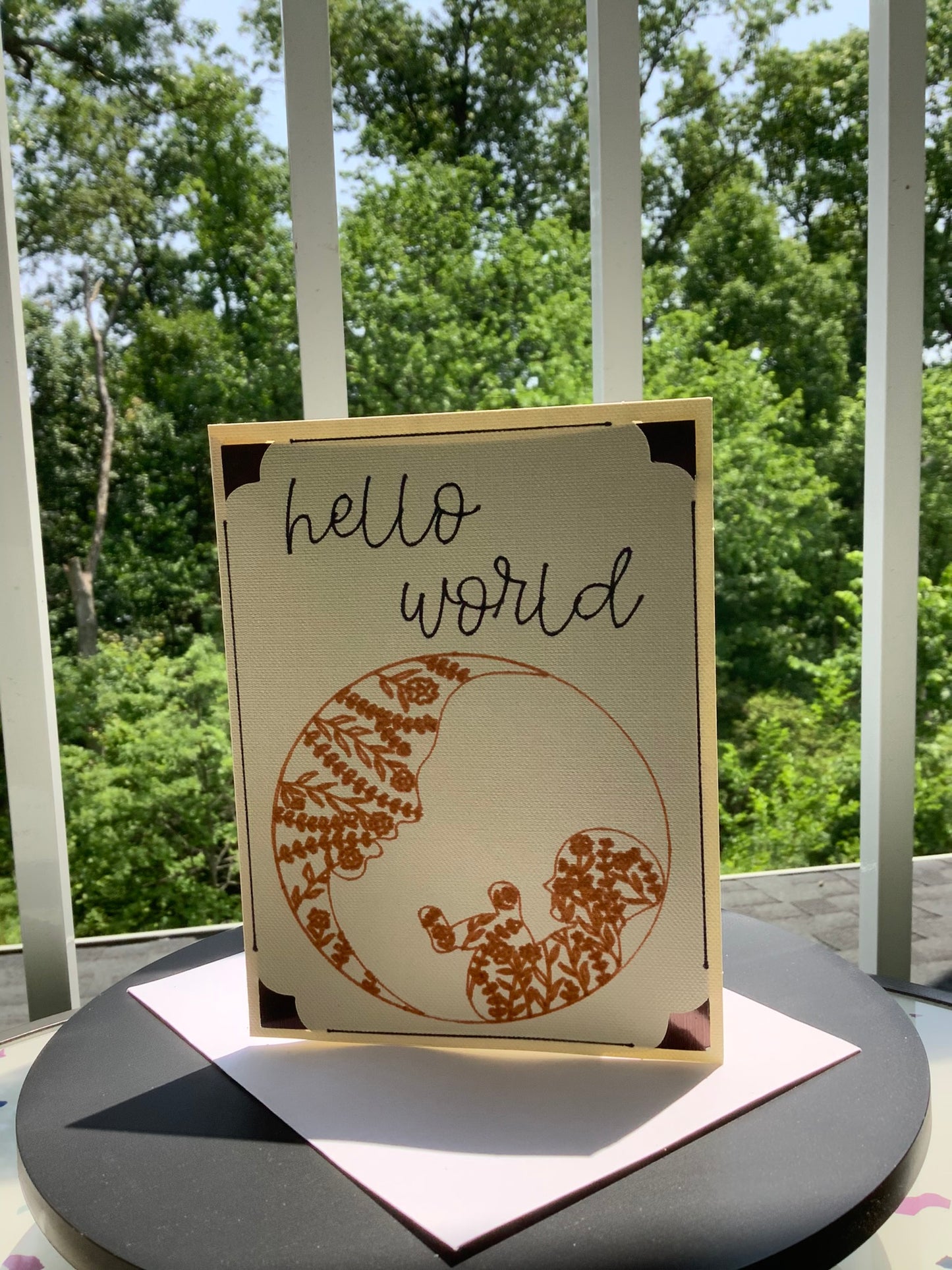 Hello World Greeting Card