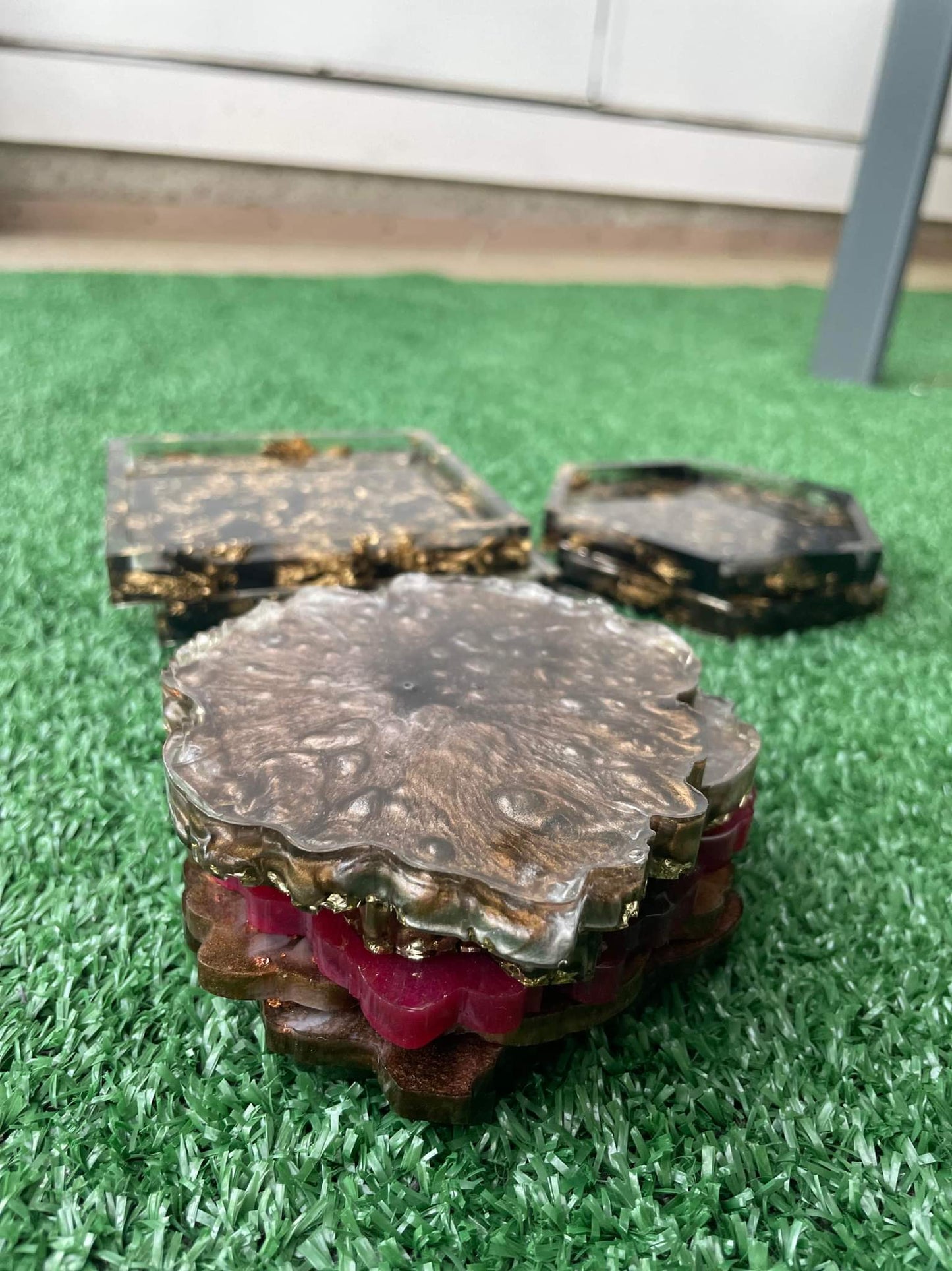 Customized Resin Coasters